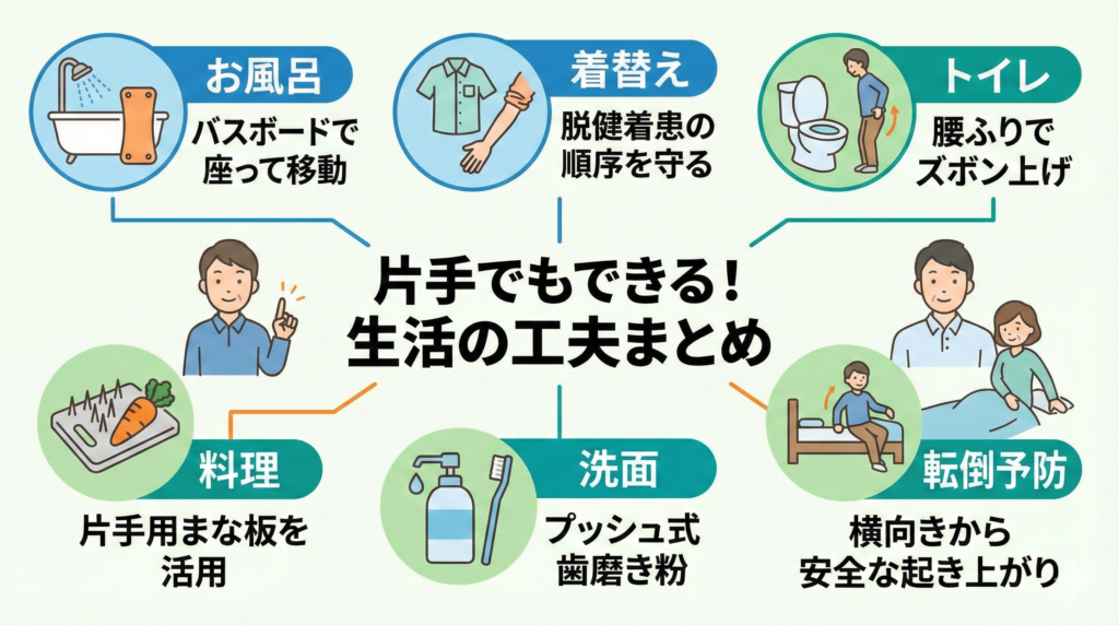 【完全保存版】理学療法士がすすめる脳卒中後の生活の知恵 6選